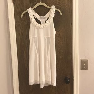 White Adidas tennis dress